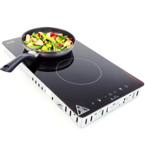 Avanti Drop In Electric Cooktop, black